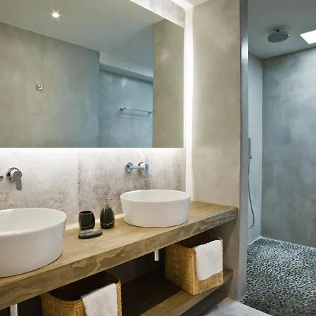 Boutique Mykonos Villa Heated Hot-Tub Wonderful Views Villa Heart Agia Sofia Villa *