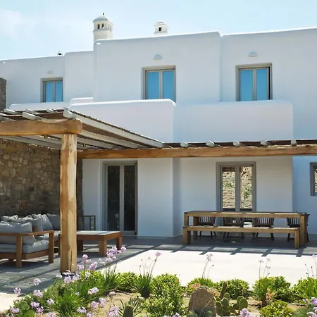 Villa Boutique Mykonos Villa Heated Hot-Tub Wonderful Views Villa Heart Agia Sofia Mykonos Town