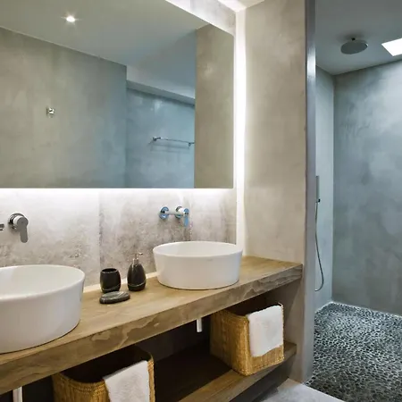 Boutique Mykonos Villa Heated Hot-Tub Wonderful Views Villa Heart Agia Sofia *