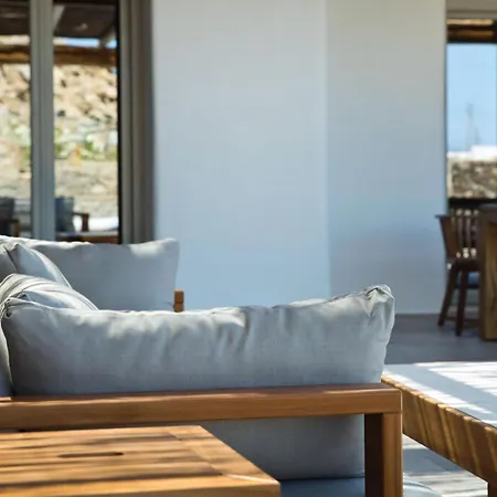 Villa Boutique Mykonos Villa Heated Hot-Tub Wonderful Views Villa Heart Agia Sofia